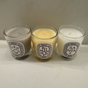 diptyque candle set